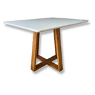 Conjunto Sala De Jantar 4 Lugares 120 X 80mm  Madeira Maciça