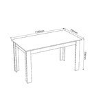 Conjunto Sala De Jantar 4 Lugares Mesa Jude E Cadeiras Sol Es