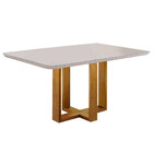 Conjunto Sala De Jantar 4 Lugares Mesa Lisy E Cadeiras Safira