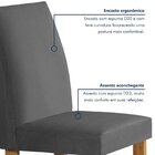 Conjunto Sala De Jantar 4 Lugares Quadrada 90x90 Tampo De Vid