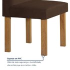 Conjunto Sala De Jantar 4 Lugares Quadrada 90x90 Tampo De Vid