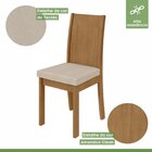 Conjunto Sala De Jantar 4 Lugares Redonda Tampo Vidro/mdf Mes