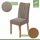 Conjunto Sala De Jantar 4 Lugares Redonda Tampo Vidro/mdf Mes