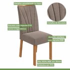 Conjunto Sala De Jantar 4 Lugares Redonda Tampo Vidro/mdf Mes