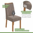 Conjunto Sala De Jantar 4 Lugares Redonda Tampo Vidro/mdf Mes