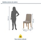 Conjunto Sala De Jantar 4 Lugares Redondo Tampo Mdf Mesa Cele