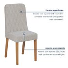 Conjunto Sala De Jantar 4 Lugares Redondo Tampo Vidro/mdf Mes