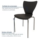 Conjunto Sala De Jantar 4 Lugares Retangular Tampo Mdf 120x85