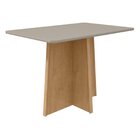 Conjunto Sala De Jantar 4 Lugares Retangular Tampo Mdf Mesa C