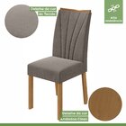 Conjunto Sala De Jantar 4 Lugares Retangular Tampo Mdf Mesa E