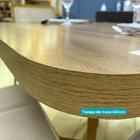 Conjunto Sala De Jantar 6 Cadeiras Castellano Carraro Carvalh