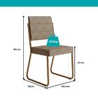 Conjunto Sala De Jantar 6 Cadeiras Charlotte Carraro Nogal Co