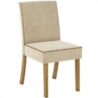 Conjunto Sala De Jantar 6 Cadeiras Daiany Henn Nature/off Whi