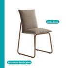 Conjunto Sala De Jantar 6 Cadeiras Di Nettuno Carraro Petra E