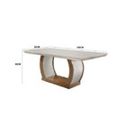 Conjunto Sala De Jantar 6 Cadeiras Kate Espresso Móveis Imbui