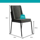 Conjunto Sala De Jantar 6 Cadeiras San Paolo Carraro Nog Pre