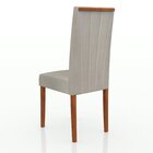 Conjunto Sala De Jantar 6 Lugares Madeira Eucalipto Ametista