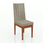 Conjunto Sala De Jantar 6 Lugares Madeira Eucalipto Safira  C