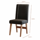 Conjunto Sala De Jantar 6 Lugares Mesa Lune 1,60m E Cadeira A