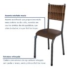 Conjunto Sala De Jantar 6 Lugares Mesa Tampo Madeira Maciça R