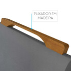 Conjunto Sala De Jantar 6 Lugares Noronha Mesa E Cadeiras Mad