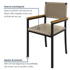 Conjunto Sala De Jantar 6 Lugares Redonda 150cm Tampo Mdf Mes