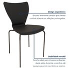 Conjunto Sala De Jantar 6 Lugares Retangular Tampo Mdf 160x85