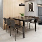 Conjunto Sala De Jantar 6 Lugares Retangular Tampo Mdf 160x85