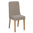 Conjunto Sala De Jantar 6 Lugares Retangular Tampo Mdf Mesa A