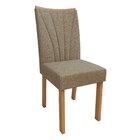 Conjunto Sala De Jantar 6 Lugares Retangular Tampo Mdf Mesa L