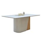 Conjunto Sala De Jantar 6 Lugares Retangular Tampo Mdf Mesa L