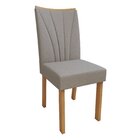 Conjunto Sala De Jantar 6 Lugares Retangular Tampo Mdf No Gla