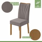 Conjunto Sala De Jantar 6 Lugares Retangular Tampo Vidro/mdf