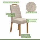 Conjunto Sala De Jantar 8 Lugares Quadrada Tampo Vidro/mdf Me