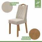 Conjunto Sala De Jantar 8 Lugares Quadrada Tampo Vidro/mdf Me