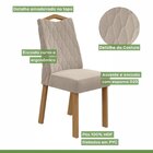 Conjunto Sala De Jantar 8 Lugares Quadrada Tampo Vidro/mdf Me