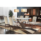 Conjunto Sala De Jantar Agata Com 6 Cadeiras Rufato