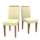 Conjunto Sala De Jantar Ana 1,60m E 6 Cadeiras Amanda Imbuia/