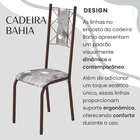 Conjunto Sala De Jantar Bahia Mesa Tubo 3" 140x75cm Tampo Ped