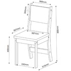 Conjunto Sala De Jantar Canto Alemão Arnis Com 2 Cadeiras Son