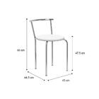 Conjunto Sala De Jantar Carraro Palermo Mesa E 4 Banquetas