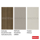 Conjunto Sala De Jantar Cíntia Madesa Mesa Tampo De Madeira C