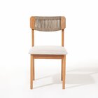 Conjunto Sala De Jantar Com 1 Mesa Tampo Laminado 160cm E 6 C