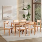 Conjunto Sala De Jantar Com 1 Mesa Tampo Laminado 160cm E 6 C