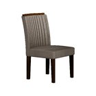 Conjunto Sala De Jantar Com 4 Cadeiras Jade Freijó/palha