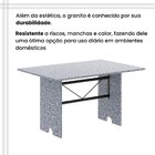 Conjunto Sala De Jantar Com 4 Cadeiras Lara Preto