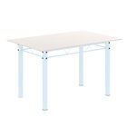 Conjunto Sala De Jantar Com 4 Cadeiras Lara Preto / Branco