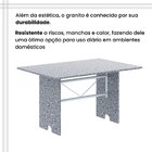 Conjunto Sala De Jantar Com 4 Cadeiras Lara Preto / Branco