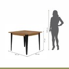 Conjunto Sala De Jantar Com 4 Cadeiras Linho Cinza/siena/graf