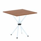 Conjunto Sala De Jantar Com 4 Cadeiras Lívia Arabesco/ Branco